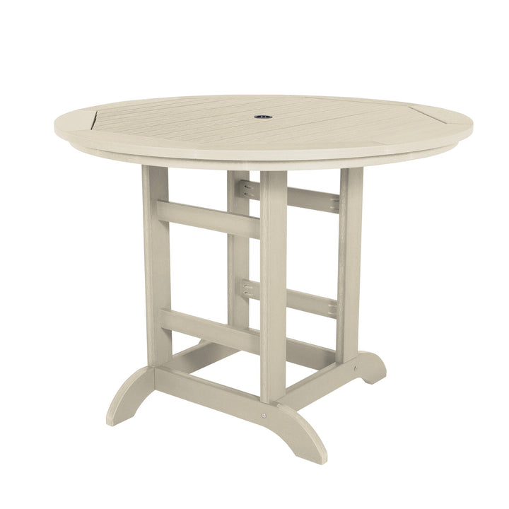 Round 48in Diameter Dining Table - Counter Height Dining Highwood USA Whitewash