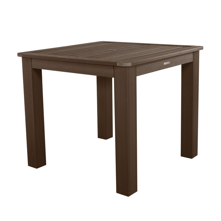 Square 42in x 42in Dining Table - Counter Height Dining Highwood USA Weathered Acorn