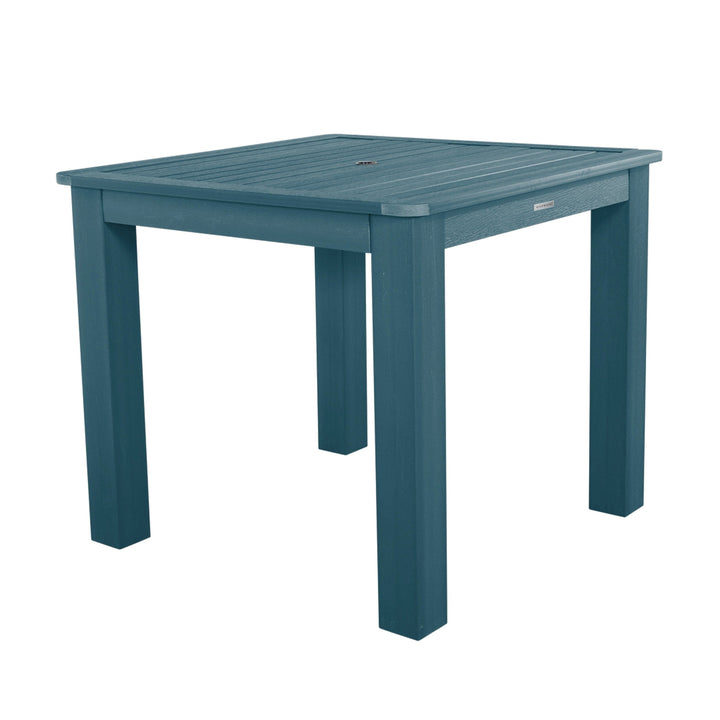 Square 42in x 42in Dining Table - Counter Height Dining Highwood USA Nantucket Blue