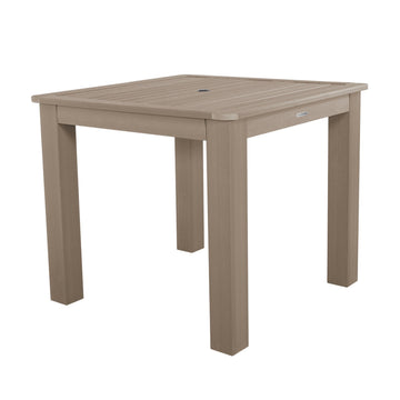 Square 42in x 42in Dining Table - Counter Height Dining Highwood USA Woodland Brown