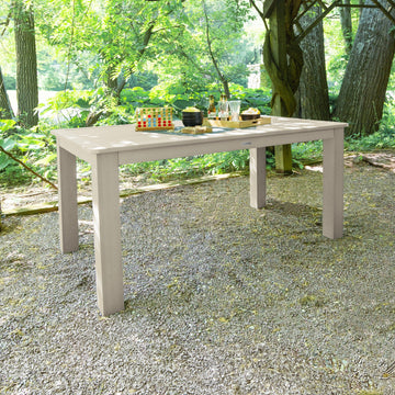 Rectangular 42in x 72in Outdoor Dining Table - Counter Height Dining Highwood USA