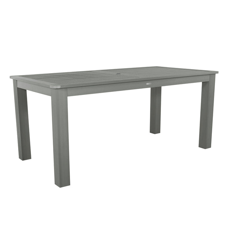 Rectangular 42in x 84in Oversized Dining Table - Counter Height Dining Highwood USA Coastal Teak