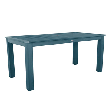 Rectangular 42in x 84in Oversized Dining Table - Counter Height Dining Highwood USA Nantucket Blue