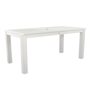Rectangular 42in x 84in Oversized Dining Table - Counter Height Dining Highwood USA White