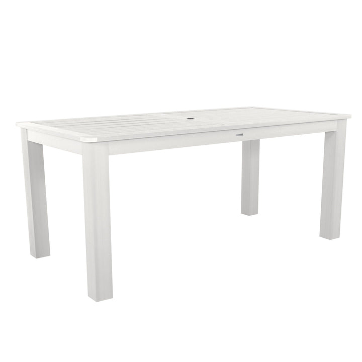 Rectangular 42in x 84in Oversized Dining Table - Counter Height Dining Highwood USA White