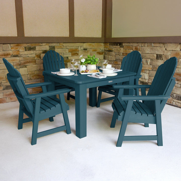 Hamilton 5pc Square Dining Set 42in x 42in - Dining Height Dining Highwood USA