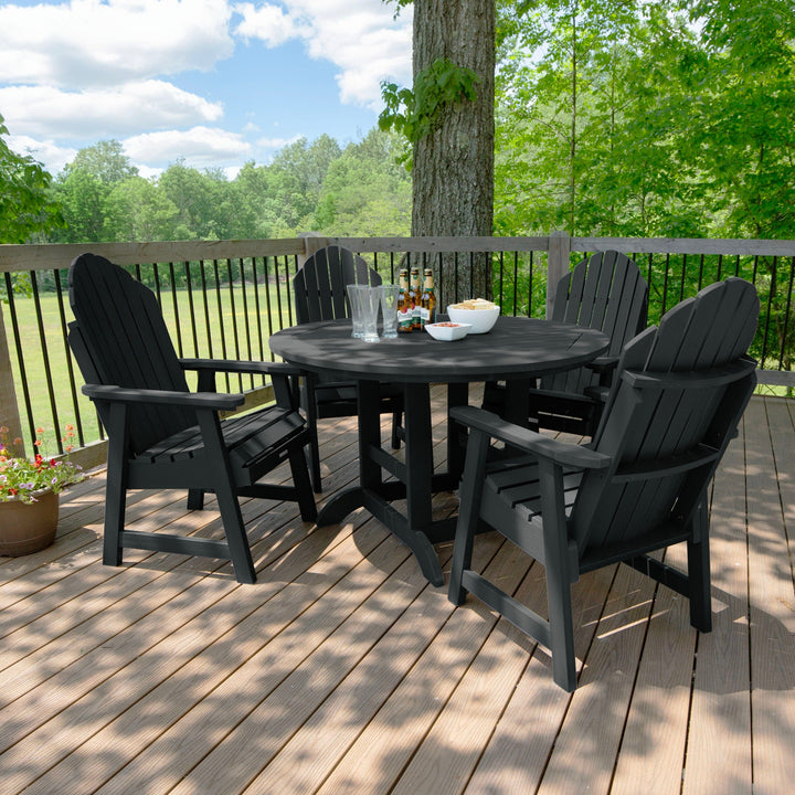 Hamilton 5pc 48in Round Dining Set - Dining Height Dining Highwood USA