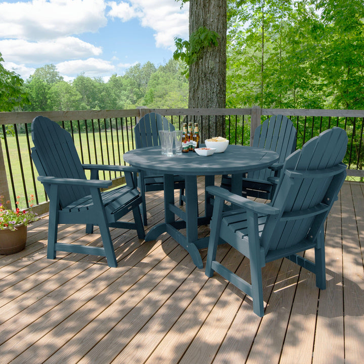 Hamilton 5pc 48in Round Dining Set - Dining Height Dining Highwood USA