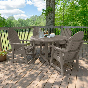Hamilton 5pc 48in Round Dining Set - Dining Height Dining Highwood USA