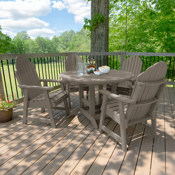 Hamilton 5pc 48in Round Dining Set - Dining Height Dining Highwood USA