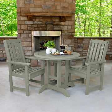 Lehigh 3pc 36in Round Dining Set - Dining Height Dining Highwood USA