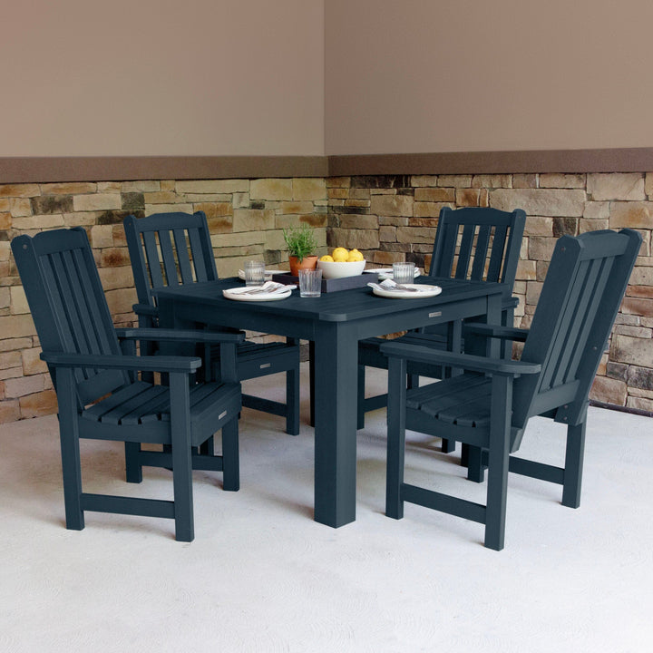 Lehigh 5pc Square Dining Set 42in x 42in - Dining Height Dining Highwood USA