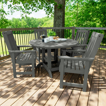 Lehigh 5pc 48in Round Dining Set - Dining Height Dining Highwood USA
