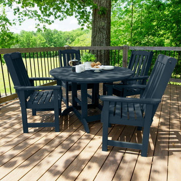 Lehigh 5pc 48in Round Dining Set - Dining Height Dining Highwood USA
