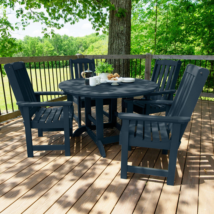 Lehigh 5pc 48in Round Dining Set - Dining Height Dining Highwood USA