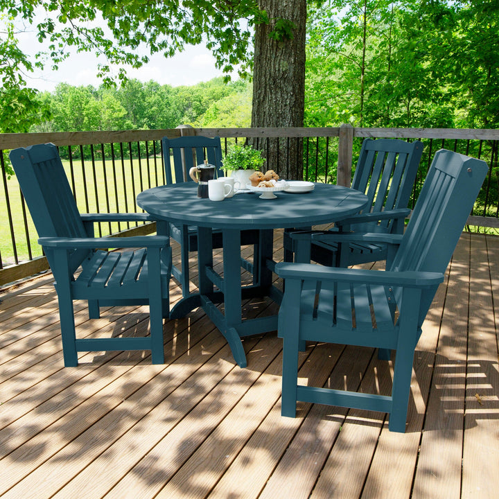 Lehigh 5pc 48in Round Dining Set - Dining Height Dining Highwood USA
