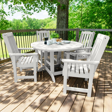 Lehigh 5pc 48in Round Dining Set - Dining Height Dining Highwood USA
