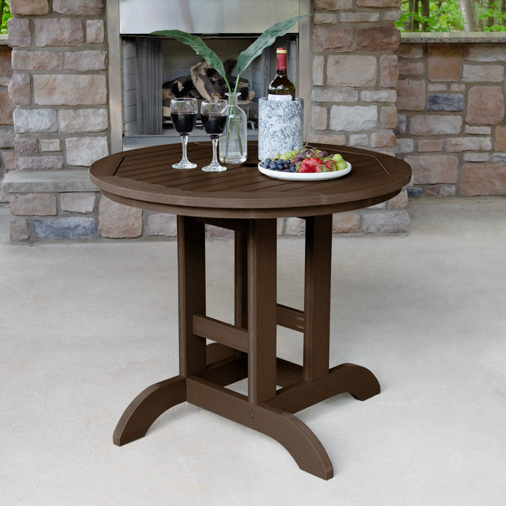 Round 36in Diameter Dining Table - Dining Height Dining Highwood USA
