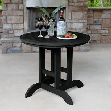 Round 36in Diameter Dining Table - Dining Height Dining Highwood USA