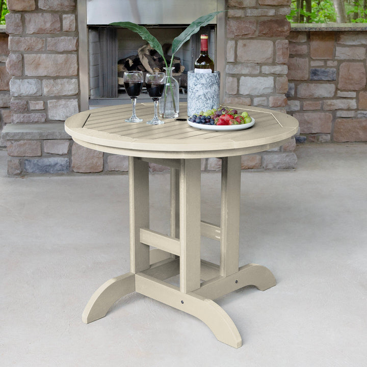 Round 36in Diameter Dining Table - Dining Height Dining Highwood USA