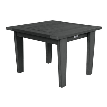 Lehigh Outdoor Side Table Deep Seating Highwood USA Black