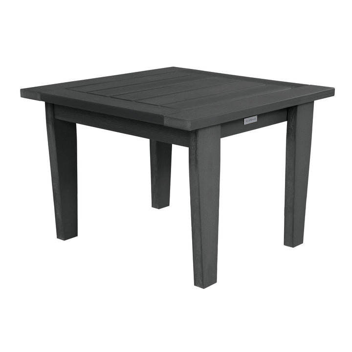 Lehigh Outdoor Side Table Deep Seating Highwood USA Black