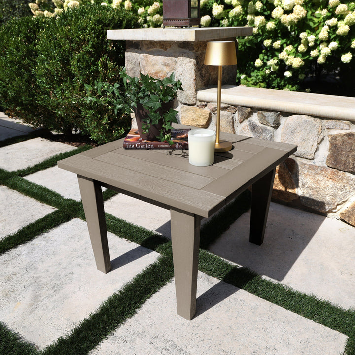 Lehigh Outdoor Side Table Deep Seating Highwood USA