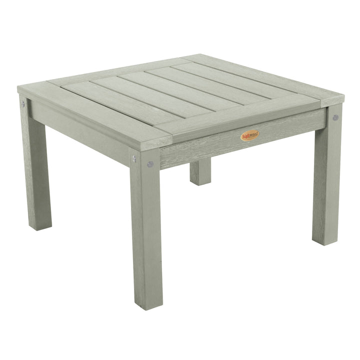 Refurbished Adirondack Side Table Outdoor Furniture Highwood USA Eucalyptus