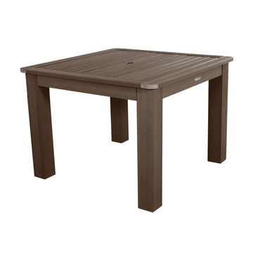 Square 42in x 42in Dining Table - Dining Height Dining Highwood USA Weathered Acorn