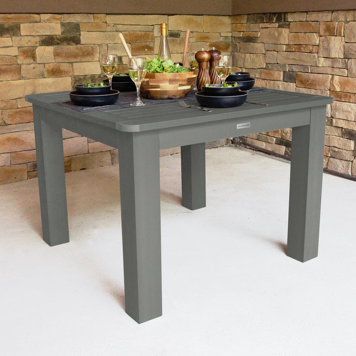 Square 42in x 42in Dining Table - Dining Height Dining Highwood USA