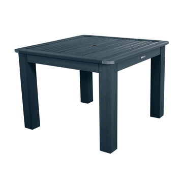 Square 42in x 42in Dining Table - Dining Height Dining Highwood USA Federal Blue