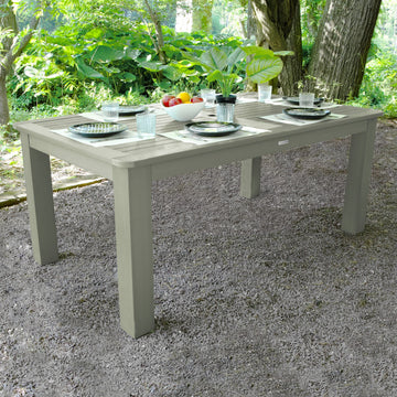Rectangular 42in x 72in Outdoor Dining Table - Dining Height Dining Highwood USA