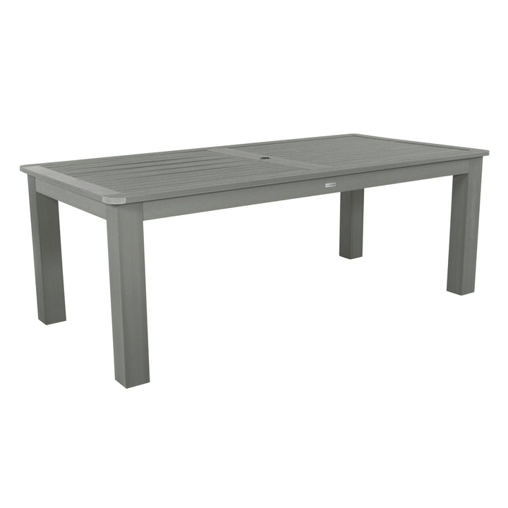 Rectangular 42in x 84in Oversized Dining Table - Dining Height Dining Highwood USA Coastal Teak