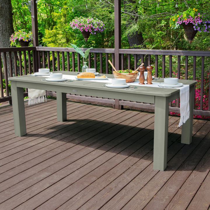 Rectangular 42in x 84in Oversized Dining Table - Dining Height Dining Highwood USA