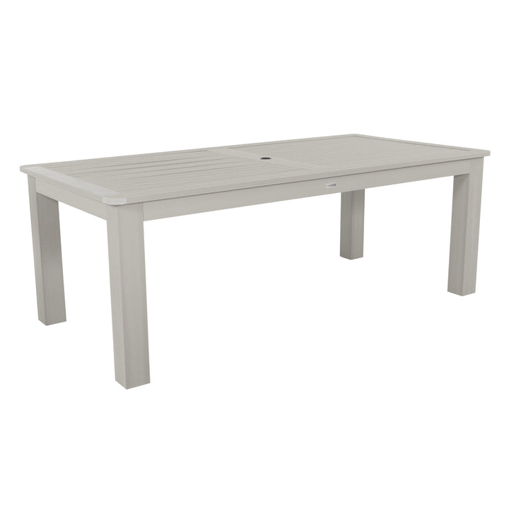 Rectangular 42in x 84in Oversized Dining Table - Dining Height Dining Highwood USA Harbor Gray
