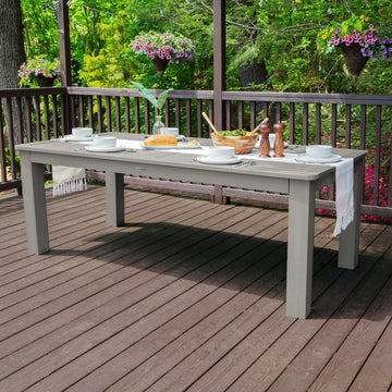 Rectangular 42in x 84in Oversized Dining Table - Dining Height Dining Highwood USA