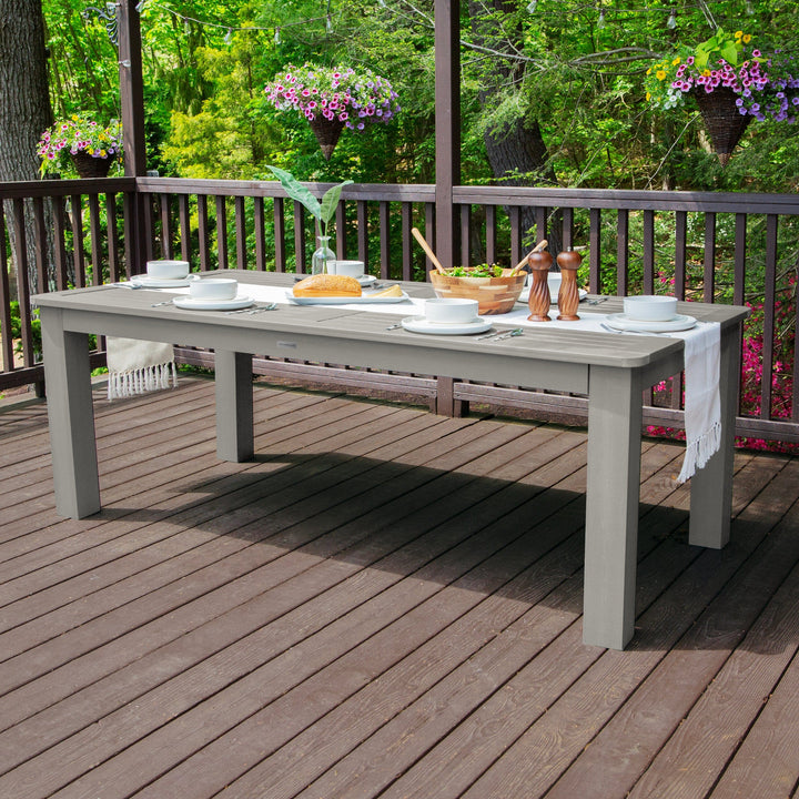 Rectangular 42in x 84in Oversized Dining Table - Dining Height Dining Highwood USA