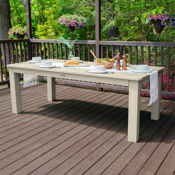 Rectangular 42in x 84in Oversized Dining Table - Dining Height Dining Highwood USA