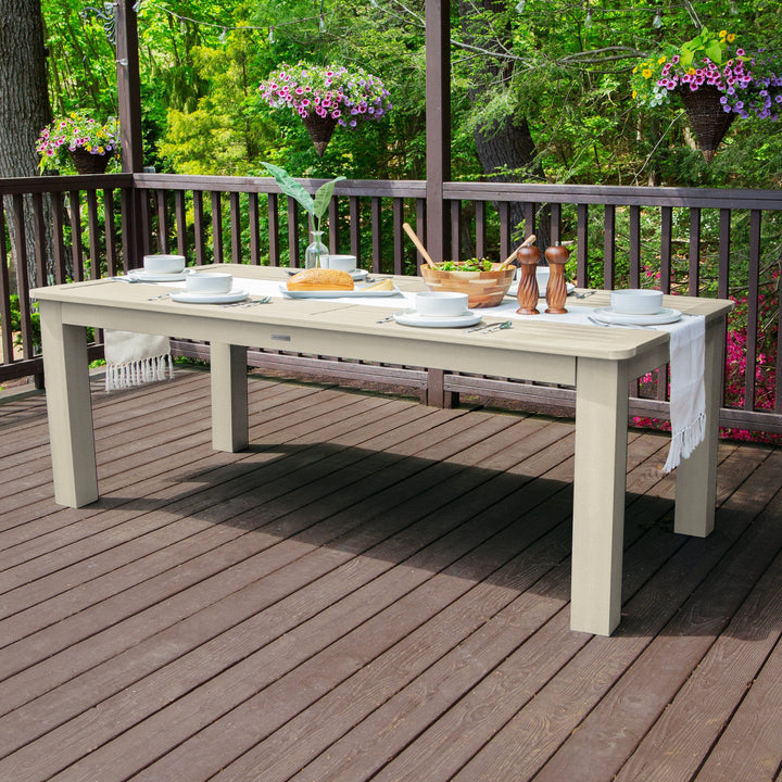 Rectangular 42in x 84in Oversized Dining Table - Dining Height Dining Highwood USA