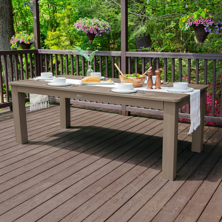Rectangular 42in x 84in Oversized Dining Table - Dining Height Dining Highwood USA