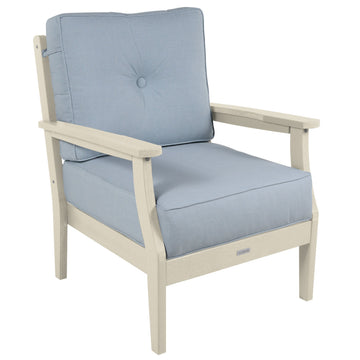 Lehigh Deep Seating Club Chair Deep Seating Highwood USA Bliss Dew Whitewash
