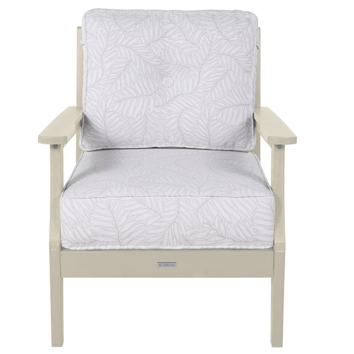 Lehigh Deep Seating Club Chair Deep Seating Highwood USA Lively Parchment Whitewash