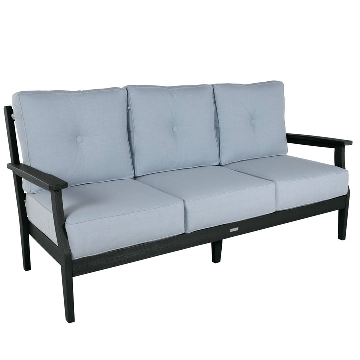 Lehigh Deep Seating Sofa Deep Seating Highwood USA Bliss Dew Black