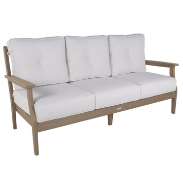 Lehigh Deep Seating Sofa Deep Seating Highwood USA Bliss Linen Woodland Brown