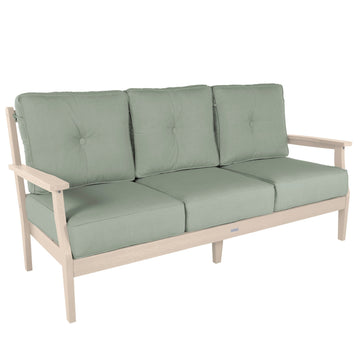 Lehigh Deep Seating Sofa Deep Seating Highwood USA Canvas Seasalt Whitewash
