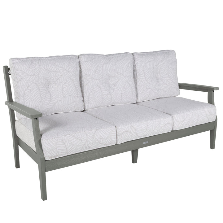 Lehigh Deep Seating Sofa Deep Seating Highwood USA Lively Parchment Coastal Teak