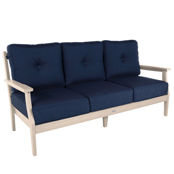 Lehigh Deep Seating Sofa Deep Seating Highwood USA Spectrum Indigo Whitewash
