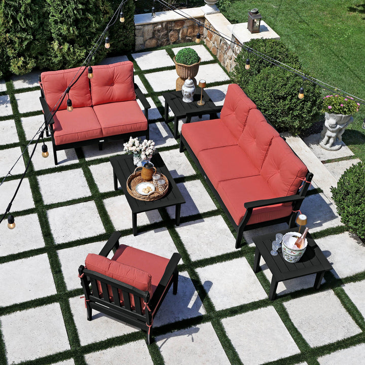 Lehigh Deep Seating 6 Piece Grand Set Deep Seating Highwood USA