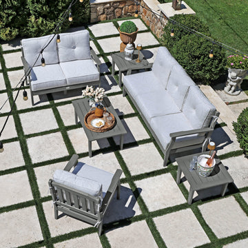 Lehigh Deep Seating 6 Piece Grand Set Deep Seating Highwood USA