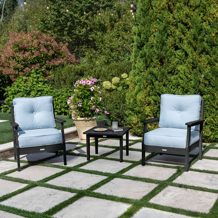 Lehigh Deep Seating 3 Piece Chair and Side Table Set Deep Seating Highwood USA